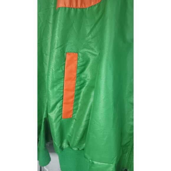 Southern Colours Activewear XXL Miami Hurricanes Vintage 90s Retro Windbreaker - Picture 3 of 7